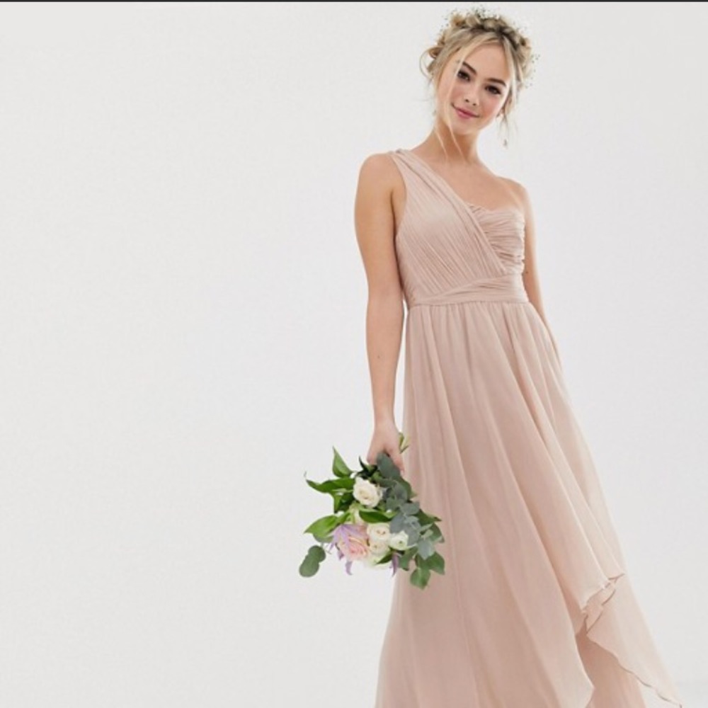 ASOS maxi bridesmaid dress